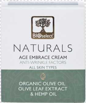 Bioselect Naturals Age Embrace Cream Box   Bioselect  HD Png DownloadTransparent PNG