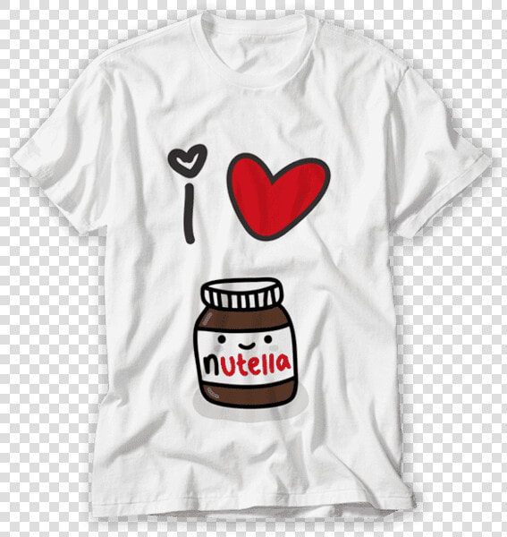 Camiseta I Love Nutella   Camisa Hoje Tem Gol Do Gabigol  HD Png DownloadTransparent PNG