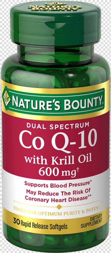 Co Q 10 Plus Krill   Bodybuilding Supplement  HD Png DownloadTransparent PNG