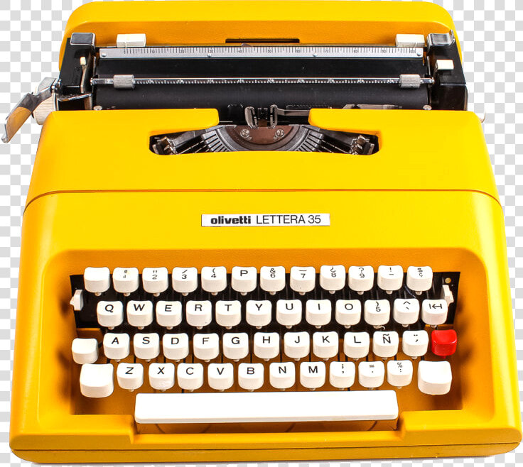 Typewriter Png   Png Download   Maquina De Escrever Olivetti Lettera  Transparent PngTransparent PNG