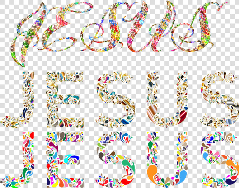 Jesus Png Jesus Png Religious Words Word Png Shapes  Transparent PngTransparent PNG