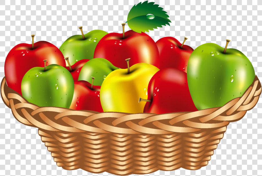  mq  apple  apples  fruit  fruits   Basket Of Fruits And Vegetables Clipart  HD Png DownloadTransparent PNG