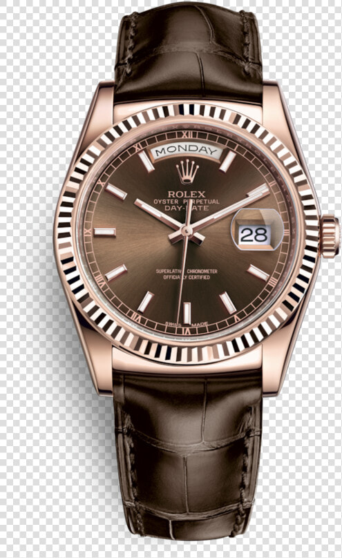 Rolex Day Date 36 Chocolate  HD Png DownloadTransparent PNG