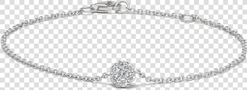 18ct White Gold Diamond Bracelet   Bracelet  HD Png DownloadTransparent PNG