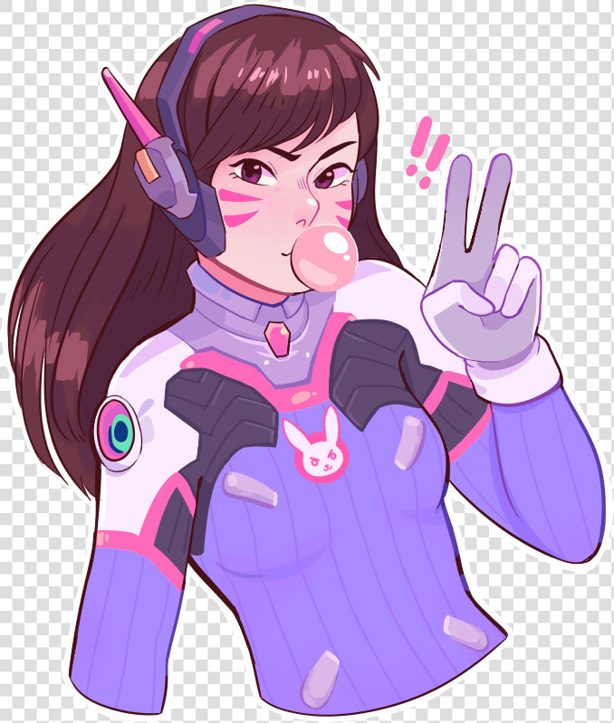 D Va Transparent Overwatch   Png Download   Overwatch D Va Aesthetic  Png DownloadTransparent PNG