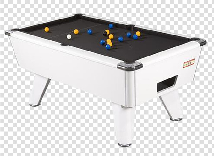 White Supreme Pool Table   Supreme Pool Table  HD Png DownloadTransparent PNG