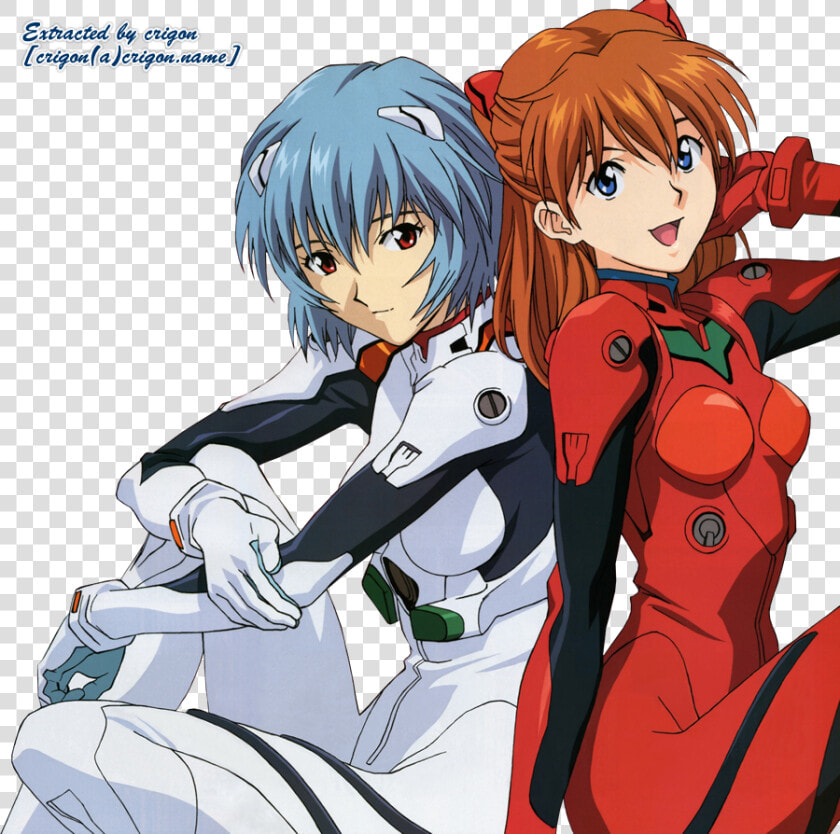 Asuka Langley Soryu And Rei Ayanami  HD Png DownloadTransparent PNG