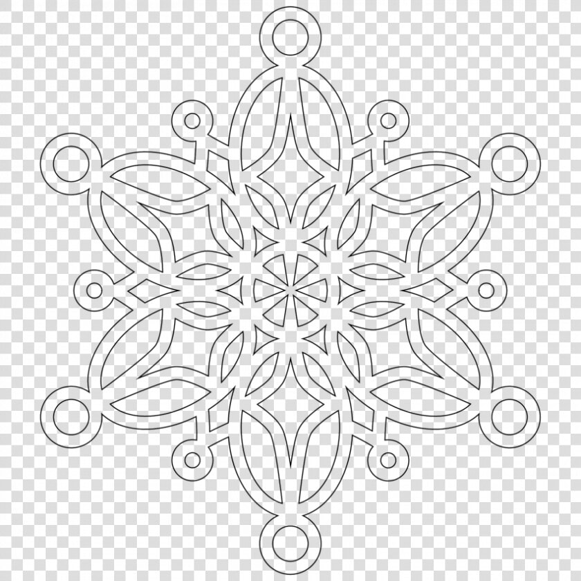 Transparent White Mandala Png   Трафарет На Окно Снежинки  Png DownloadTransparent PNG