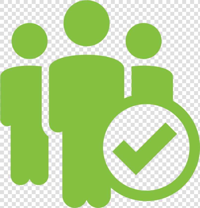 People With Check Mark Icon   Person Check Mark Icon  HD Png DownloadTransparent PNG