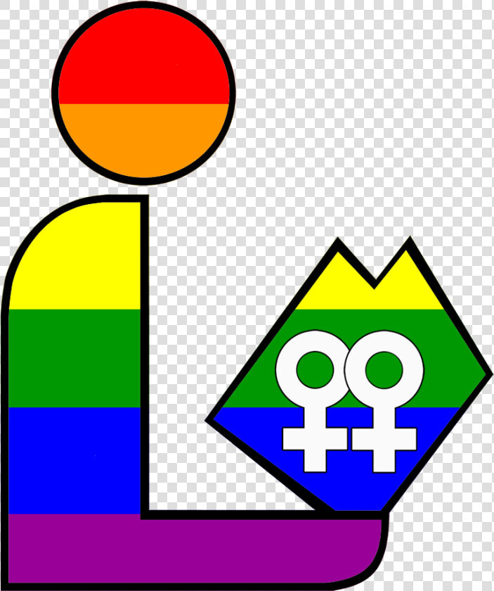 Pride Homosexual Rainbow Library Logo 2   Homosexual Logo  HD Png DownloadTransparent PNG