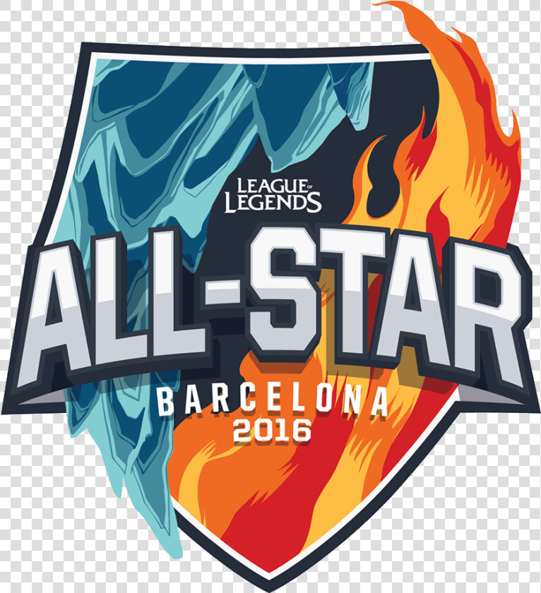 All star Barcelona 2016   Logo For League Legends All Star  HD Png DownloadTransparent PNG