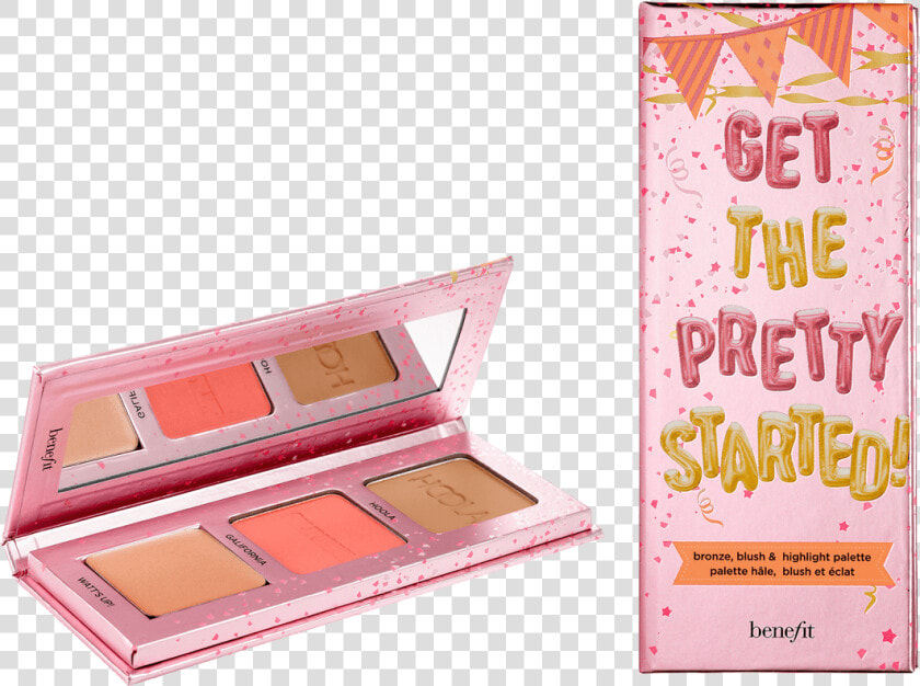 Get The Pretty Started   Benefit Get The Pretty Started Palette  HD Png DownloadTransparent PNG