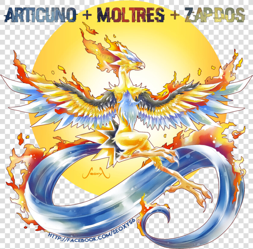 Articuno  Zapdos And Moltres Images Articuno Zapdos   Pokemon Legendary Birds Fusion  HD Png DownloadTransparent PNG