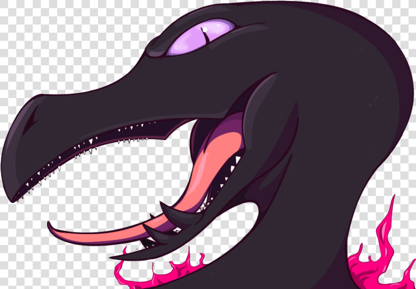 Doodled Salazzle At Work And It Turned Out Kinda Badass   Cartoon  HD Png DownloadTransparent PNG