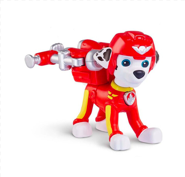 Spin Master Paw Patrol Figurka Ze Skrzydłami I Odznaką   Marshall Pow Patrol  HD Png DownloadTransparent PNG