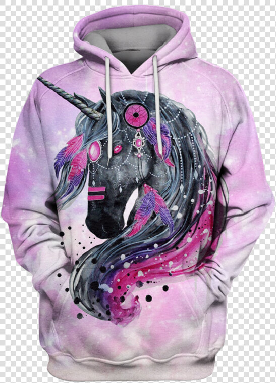 3d Unicorn In The Galaxy Background Full Print T Shirt   Scandy Girl Art  HD Png DownloadTransparent PNG