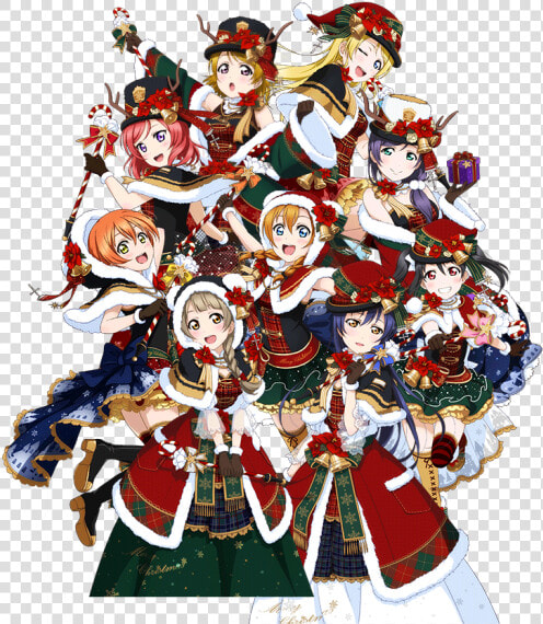 Love Live Aqours Christmas  HD Png DownloadTransparent PNG