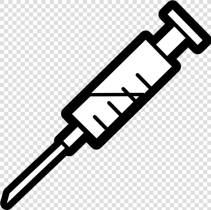 Syringe Hypodermic Needle Clip Art   Syringe Clipart  HD Png DownloadTransparent PNG