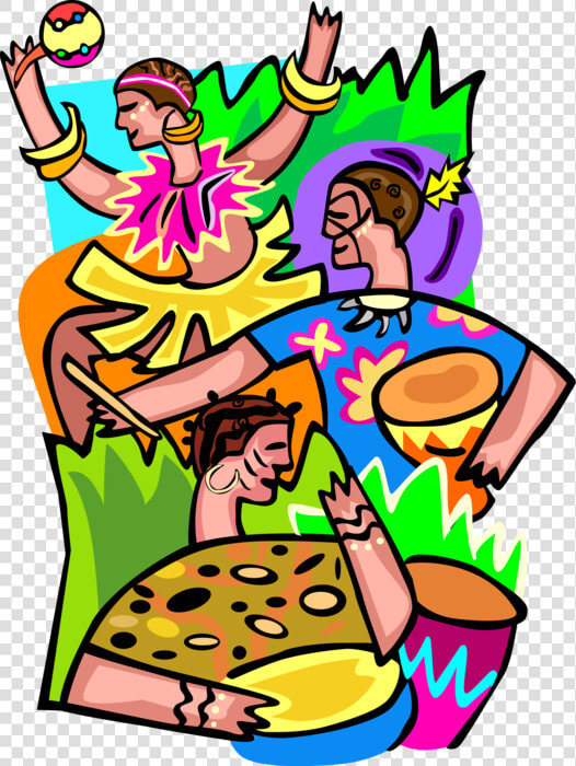 Vector Illustration Of Hawaiian Polynesian Luau Party   Imagens Png Havaiana Festa  Transparent PngTransparent PNG