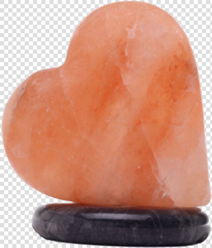 Large Heart Shape Hand Crafted Himalayan Salt Crystal   Crystal  HD Png DownloadTransparent PNG