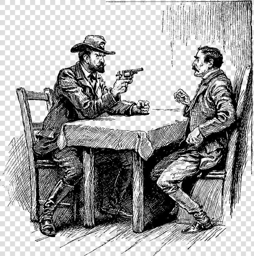 Stock Western Image   Wild West Dime Novel  HD Png DownloadTransparent PNG