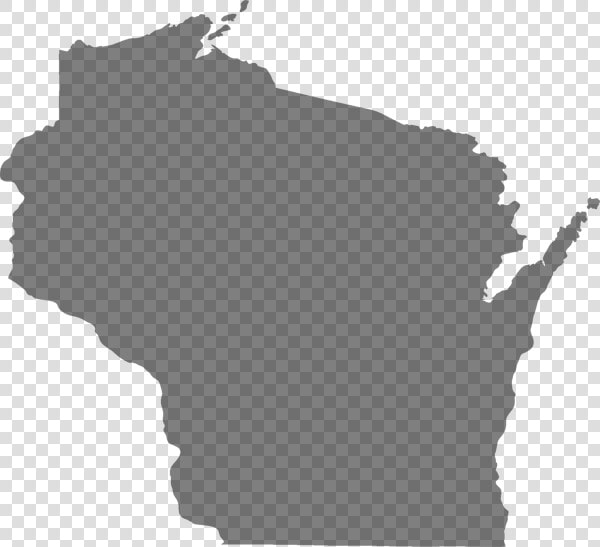 Blank Wisconsin Map   Wisconsin Map  HD Png DownloadTransparent PNG