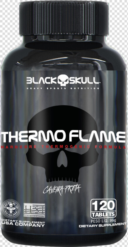 Thermo Flame 60 Black Skull  HD Png DownloadTransparent PNG