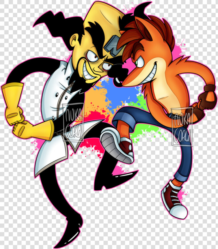 Yikes This Took So Long I Love Crash Bandicoot So I   Crash Bandicoot X Neo Cortex  HD Png DownloadTransparent PNG