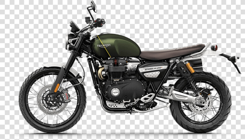 Shop Classics Triumhp® At Boise Triumph® Motorcycle   Triumph Scrambler 1200 Black  HD Png DownloadTransparent PNG