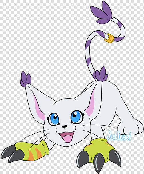 Gatomon   Cartoon  HD Png DownloadTransparent PNG