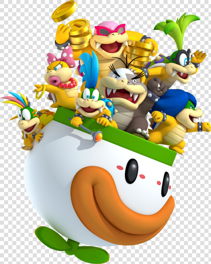 Mario Bros Clipart Paper Mario   Super Mario Koopalings  HD Png DownloadTransparent PNG