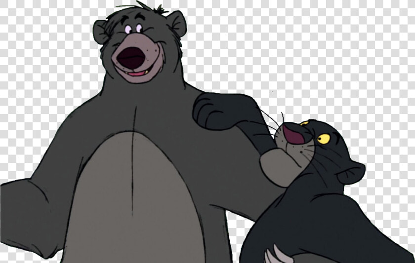 Bear Baloo Bagheera The Jungle Book Clip Art   Jungle Book Bear Baloo  HD Png DownloadTransparent PNG