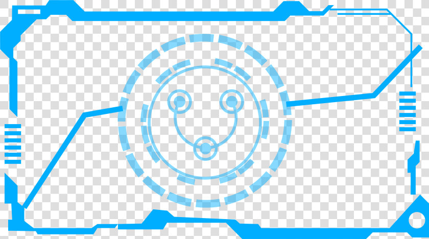 Border Future Blue Technology Png And Vector Image   Future Border Png  Transparent PngTransparent PNG