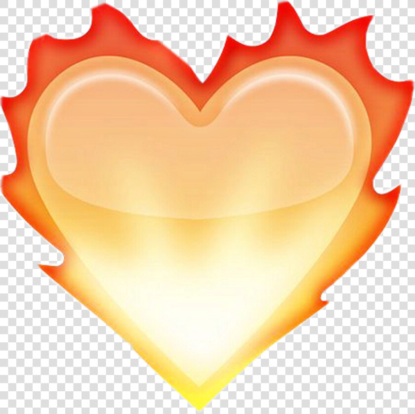 Fire Emoji Transparent   Fire Heart Emoji Png  Png DownloadTransparent PNG