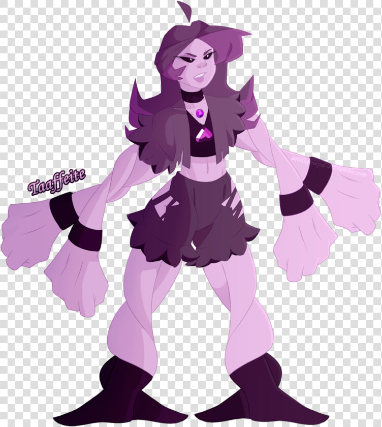 Amethyst And Spinel Fusion taaffeite   Steven Universe Fanart Fusions  HD Png DownloadTransparent PNG