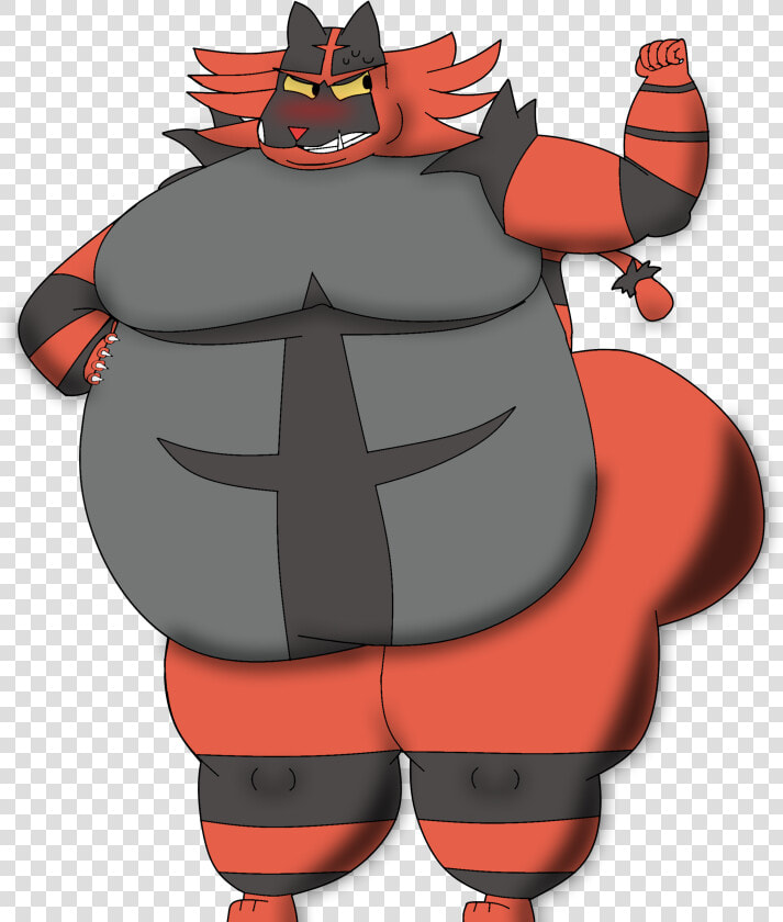 Fat Incineroar Of Pokemon  HD Png DownloadTransparent PNG