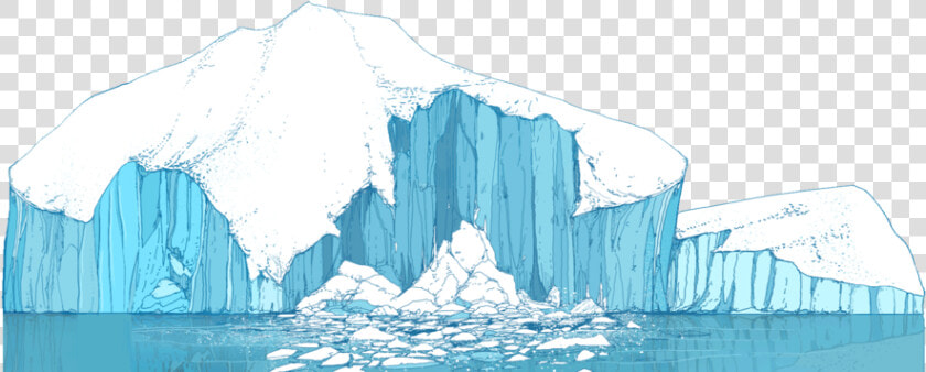 Glacier Clipart Ice Cap   Iceberg Clipart  HD Png DownloadTransparent PNG