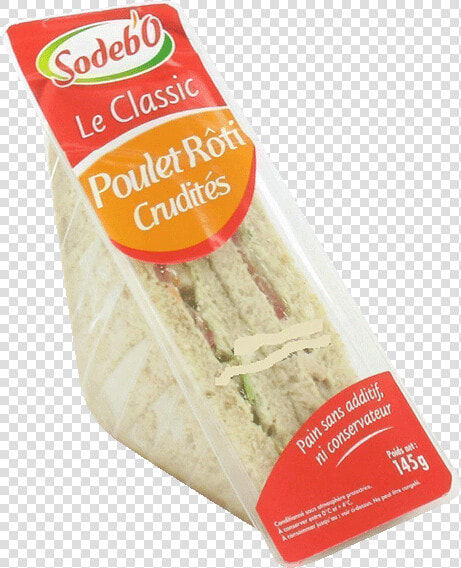 Sandwich Triangle Sodebo Poulet  HD Png DownloadTransparent PNG