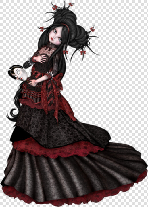 Http Liledekahlan Eklablog Com   Victorian Anime Gothic Dress  HD Png DownloadTransparent PNG