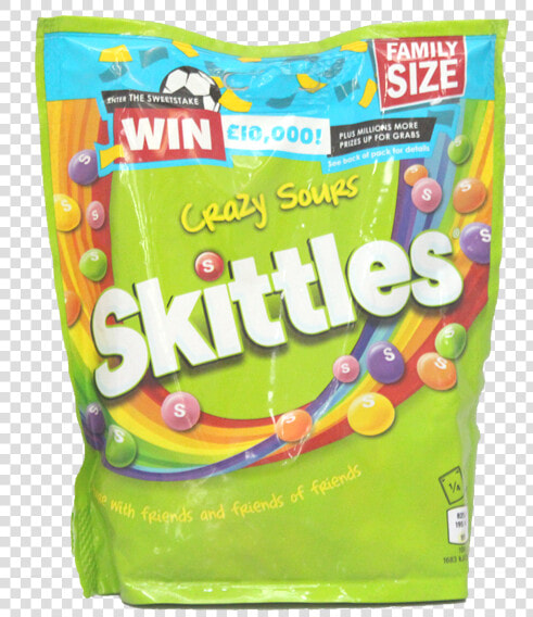 Skittles Crazy Sours Family Size   Skittles Crazy Cores  HD Png DownloadTransparent PNG