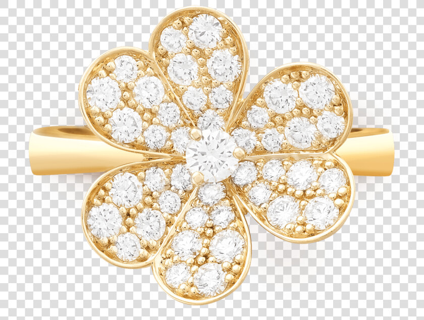 Frivole Ring  1 Flower  Small Model    Body Jewelry  HD Png DownloadTransparent PNG