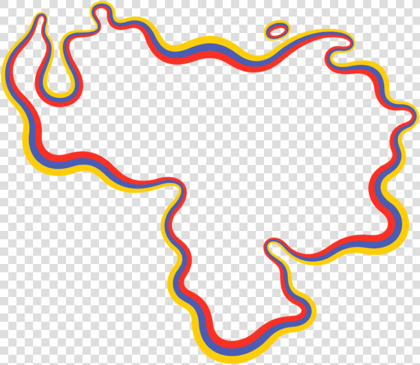 Contorno Mapa De Venezuela Vector  HD Png DownloadTransparent PNG