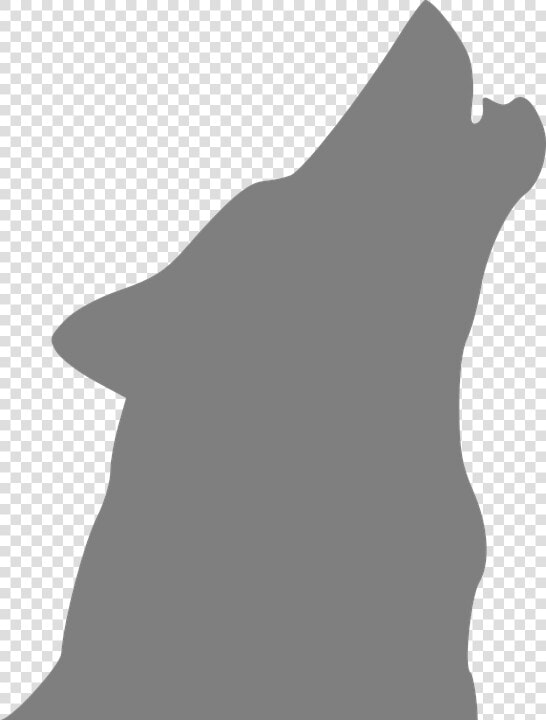 Wolf  Howling  Dog  Canine  Gray   Pochoir Tete De Loup  HD Png DownloadTransparent PNG