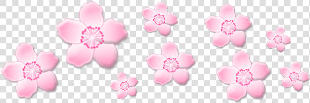  freetouse  cute  png  sakura  flower  pink  crown   Transparent Blue Aesthetic Stickers  Png DownloadTransparent PNG