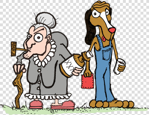 Granny Dog   Hillbilly Outfield Kentucky Derby Granny Dog  HD Png DownloadTransparent PNG