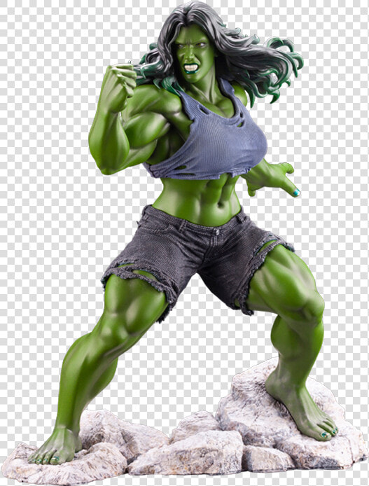 Marvel Artfx She Hulk   She Hulk Figure  HD Png DownloadTransparent PNG