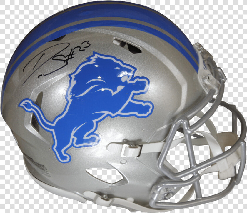 Darius Slay Autographed Lions Speed Proline Helmet   Face Mask  HD Png DownloadTransparent PNG