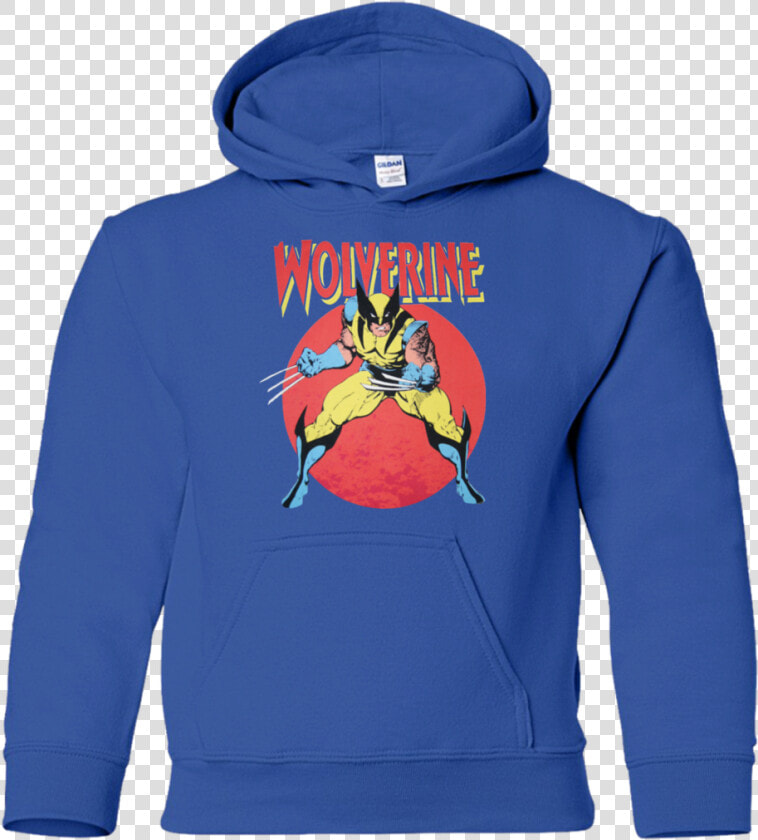 Wolverine Retro Comic Youth Hoodie Sweatshirts   Png   Piaggio Hoodie  Transparent PngTransparent PNG