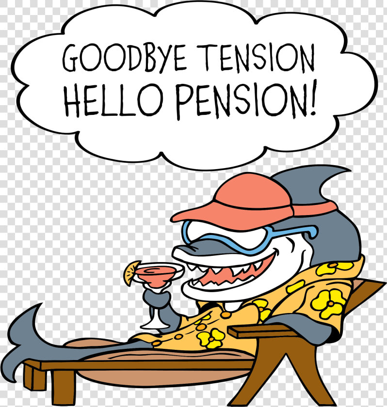 Funny Goodbye Tension Hello   Clip Art Happy Retirement  HD Png DownloadTransparent PNG