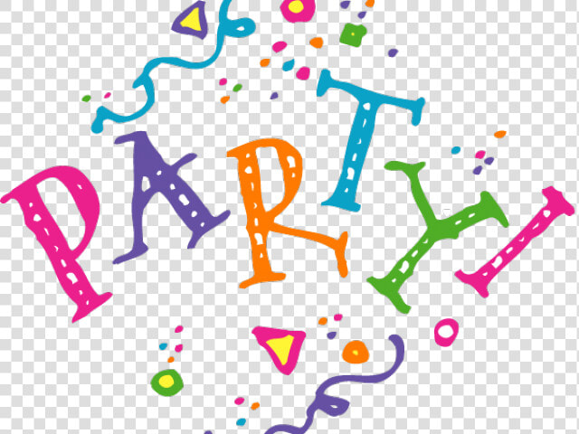 Party Word Cliparts   Clip Art School Party  HD Png DownloadTransparent PNG